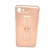 Capa Silicone Gel Com Anel De Dedo Motomo Apple Iphone 7/8 Rosa